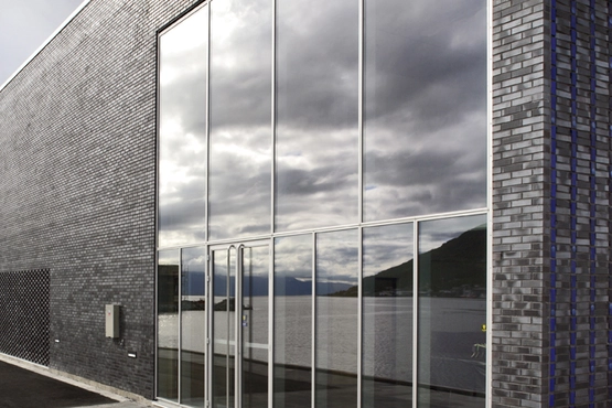 Fasade mot sjøen, Håogaland Teater